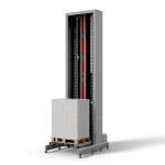solide palletlift Verticaaltransporteur