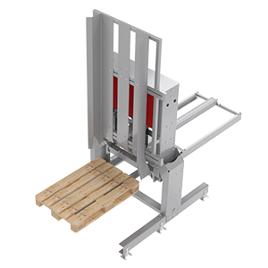 Pallet dispenser voor pallets