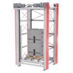 Verticaal transporteurs voor pallets