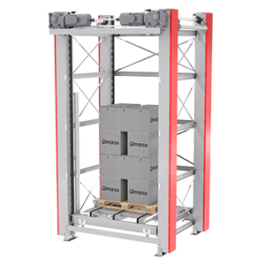 Verticaal transporteurs voor pallets