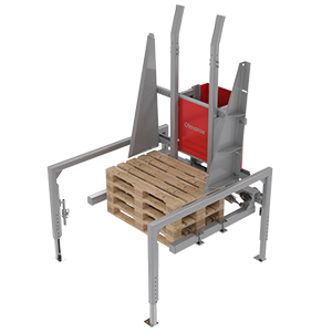 palletmagazijn pallet dispenser
