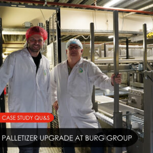 Burg Group verdubbelt capaciteit met upgrade palletiseermachine