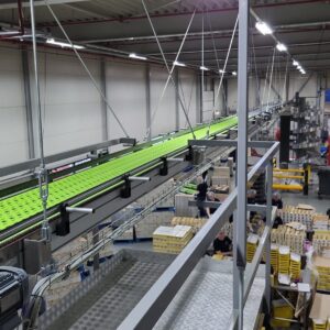 United Petfood verdubbelt capaciteit met Highrunner palletiser in slimme crossrunner-opstelling